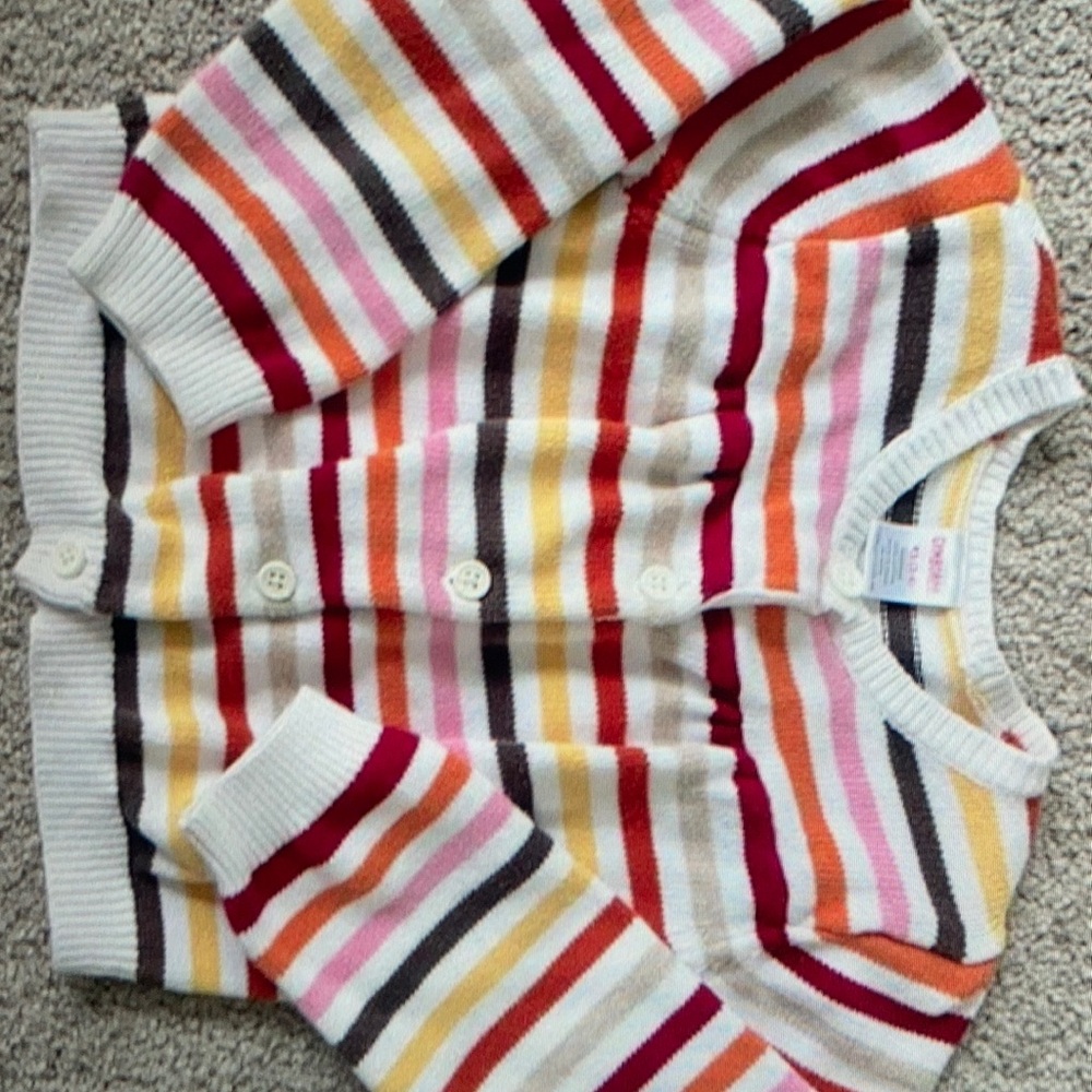 Gymboree Multi stripe cardigan Girls